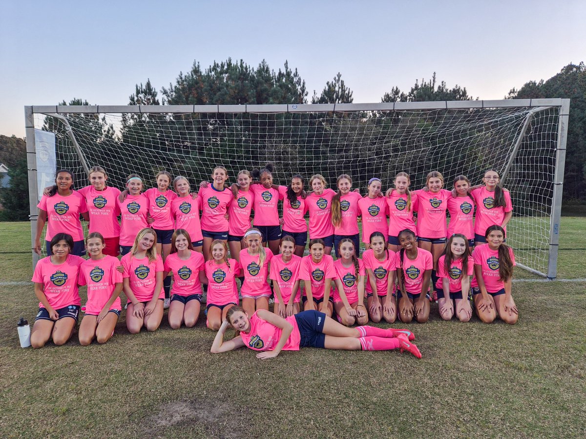 independence_sc's tweet photo. Wishing everyone a happy Sunday! Featured below are the Girls 2012 &amp; 2013 North Meck State Blue and the 2014 North Meck State Tan. All the girls wore pink to help raise and spread awareness for Breast Cancer Awareness. Great job ladies 💗

#culturecounts #theindependenceway https://t.co/Pc8gFQJNzg