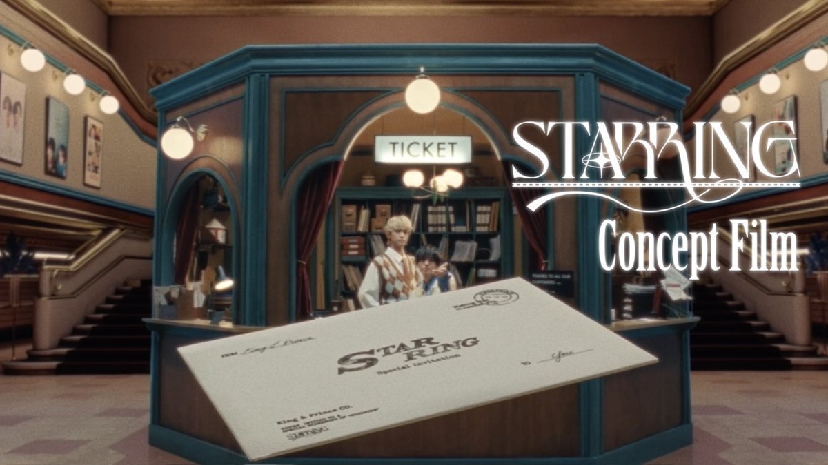 King & Prince (@kp_official0523) on Twitter photo 🎞️ 「𝐒𝐓𝐀𝐑𝐑𝐈𝐍𝐆」 🎞️
ワクワクするConcept Filmをみなさんへお届けいたします🎁
↓
youtu.be/7eUCxC9Pplw 🎞️ 「𝐒𝐓𝐀𝐑𝐑𝐈𝐍𝐆」 🎞️
ワクワクするConcept Filmをみなさんへお届けいたします🎁
↓
youtu.be/7eUCxC9Pplw