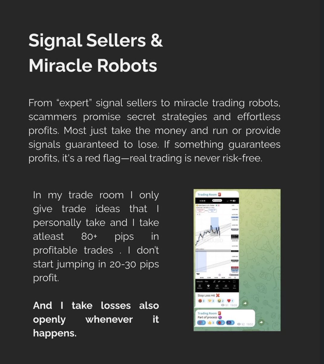 AMIRFOREX_'s tweet image. Forex isn’t a scam — but there are plenty of scams hiding inside it. The truth? The “get-rich-quick” promises are what lead most traders astray. From fake brokers to miracle robots, these traps feed on impatience and FOMO.

#amirforex 
#professionaltrader