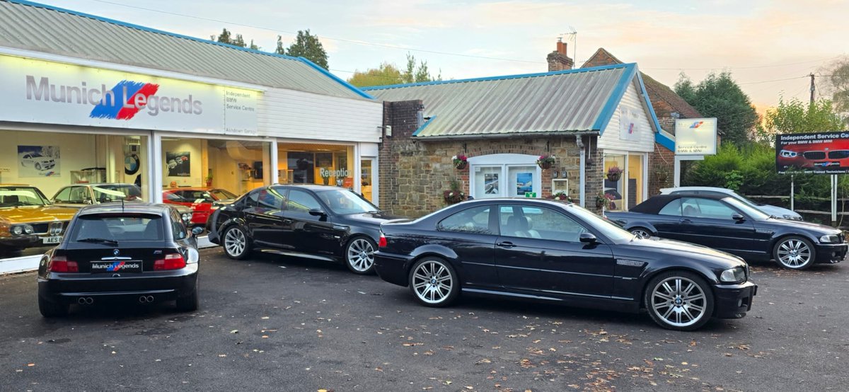 Looks like an M car mafia meet! Which one would you take the Cannoli home in?