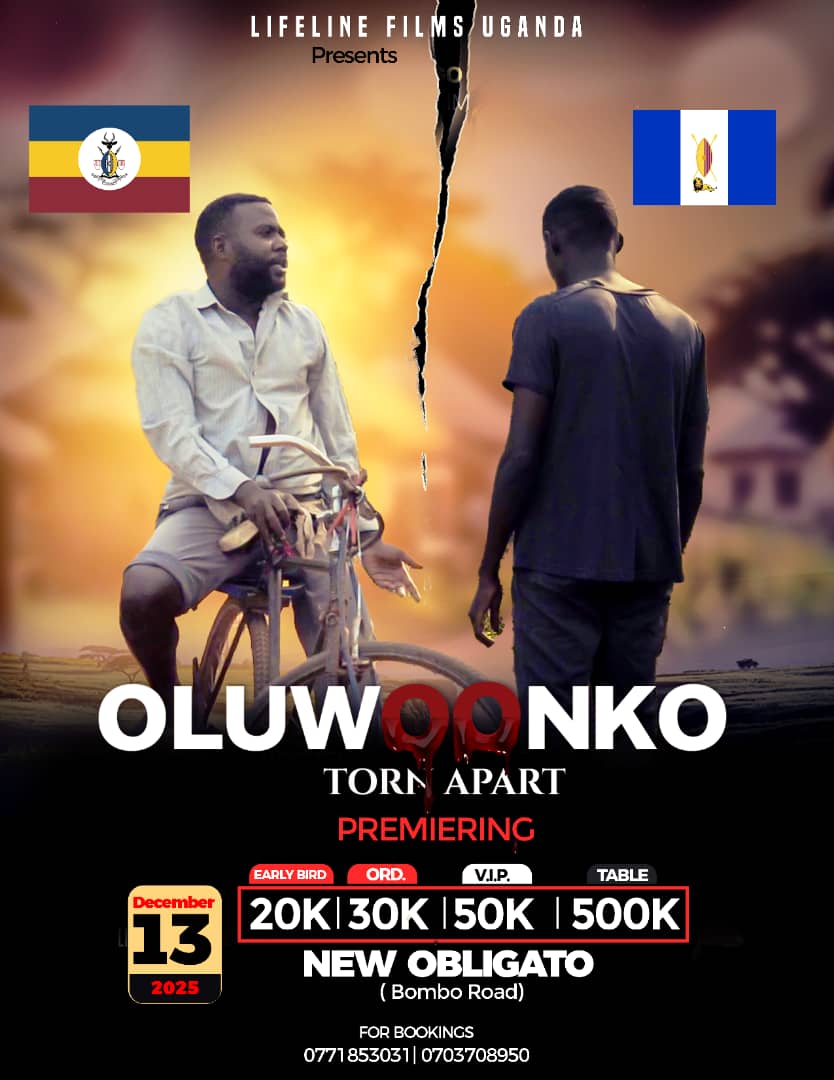 Behind every strong building lies a structural engineer  the same applies to film, behind every great film lies a script writer. Today let's look at the great force behind the master piece #OLUWOONKO and he's non other than  Mukose Moses who started acting in 2021 .