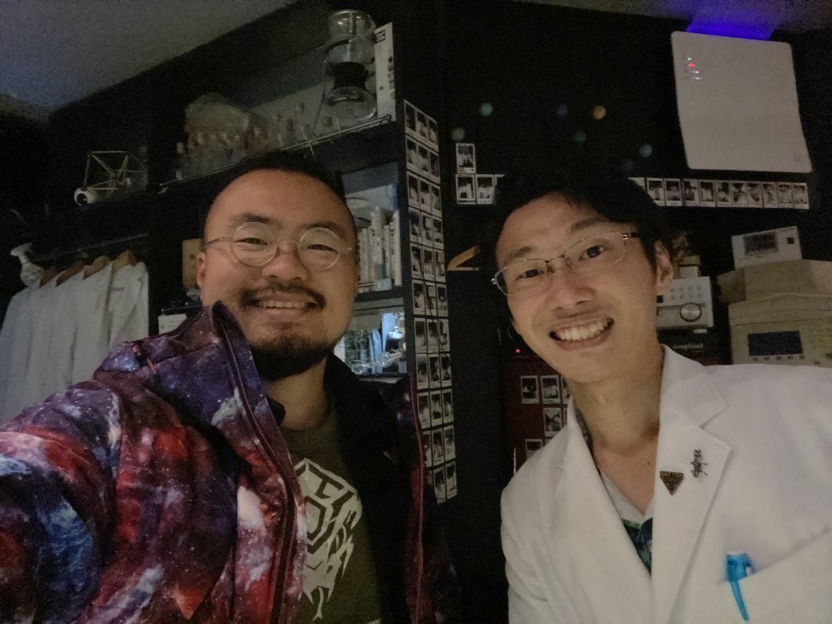 いつ来ても楽しい昆虫館Bar <a href="/Insect_Bar/">昆虫館Bar Species</a> 

僕はお酒飲めないんですが、ノンアルコールカクテルを作ってくださいました！

美味い！
飲めなくても標本見ながら雰囲気楽しめるぞ！