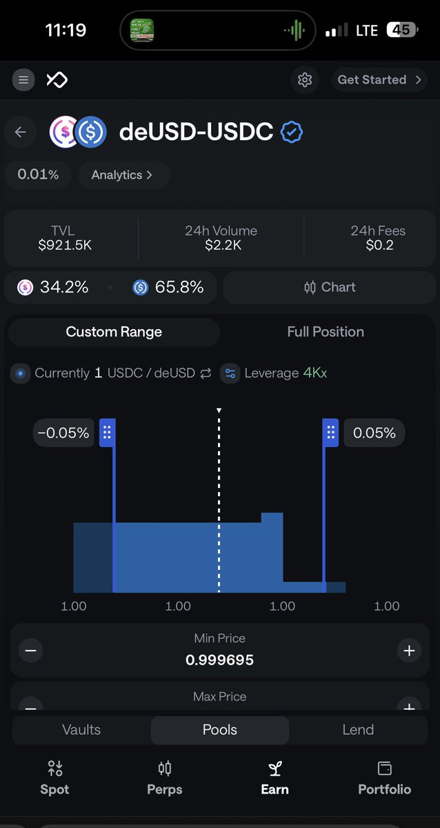 loverofcat00's tweet photo. I explored how $deUSD can be used on SUI. Here's what I found:
It’s flexible and opens up trading, lending and borrowing options in the Sui world.

Whether you’re swapping on Bluefin, lending out on AlphaFi/Navi, or borrowing via SuiLend, deUSD is your reliable peg to get moving. https://t.co/SN3NFYwwYo