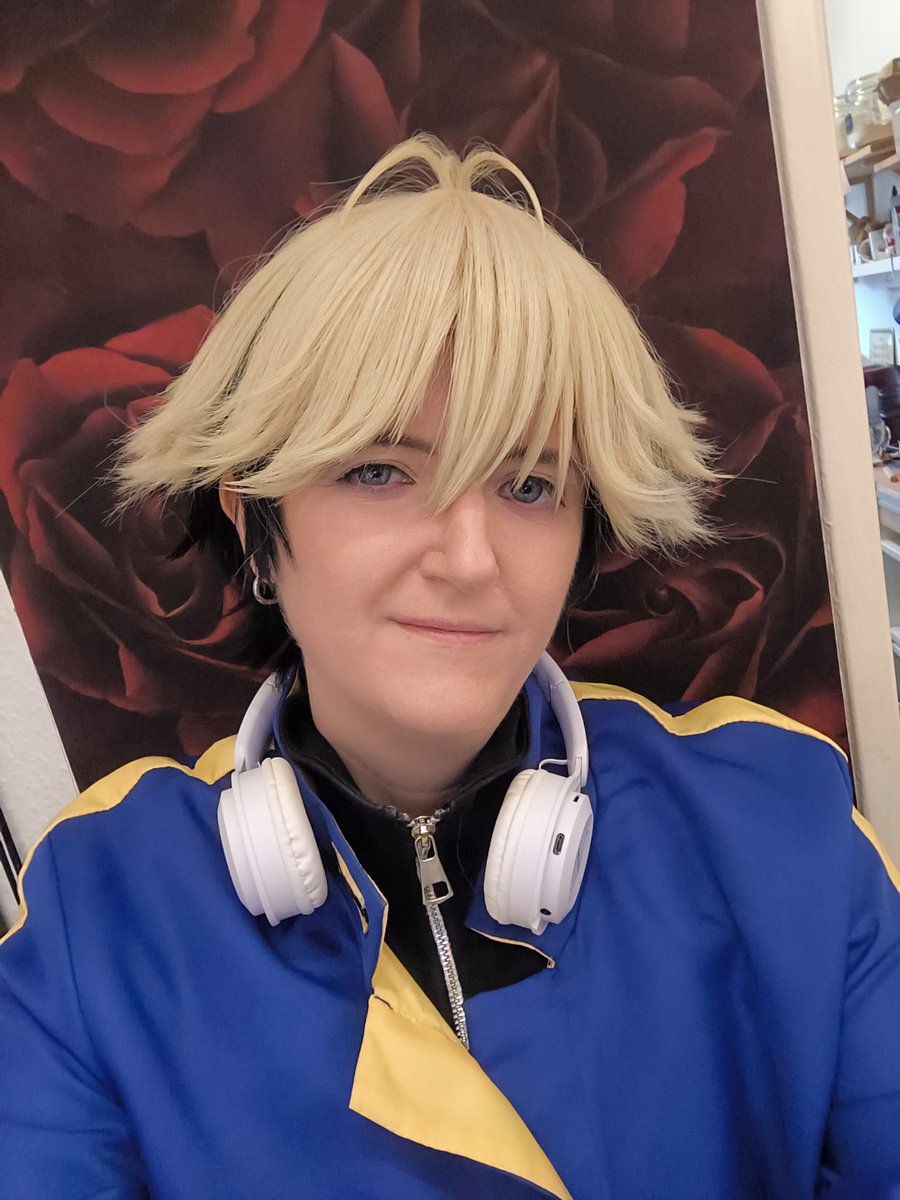 GurenAkai's tweet photo. MEX Day 2
VeinFei w/ @ShinyaFuruya ❤️💛✨ #LinkClick #ShiguangDailiren #时光代理人 #VeinFei https://t.co/KEagQ9gK4u