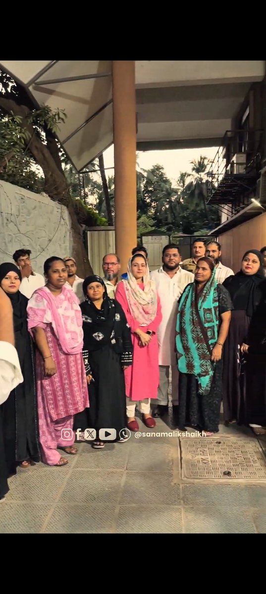 Cheetacampup2's tweet photo. @sanamalikshaikh Mumbai TV ke report ke mutabiq, Khursheed naam ka aadmi jo allegedly drugs laata aur bechta hai Cheetacamp mein,
wo aapke office mein aur aapke peeche photo/video mein dekha gaya.
MLA ji, bas itna poochna hai  ye mulaqat kis liye thi? https://t.co/FgPOanYLg8