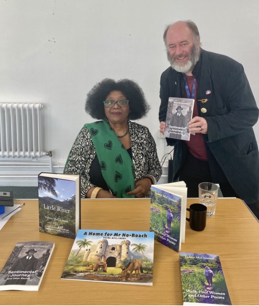 “A people without the knowledge of their past history, origin, and culture is like a tree without roots." ― Marcus Garvey.

Yesterday I spoke at Peckham Library. Great session! Thanks for hosting me! <a href="/SouthwarkLibs/">Southwark Libraries</a> <a href="/BBlakeHannah/">Barbara Blake Hannah, O.D., O.S.E.</a> <a href="/SharonCOHnF/">Sharon Tomlin 🇯🇲🏴󠁧󠁢󠁥󠁮󠁧󠁿🇳🇬</a> <a href="/BBMBMC/">British black music & music industry runnings...</a>  <a href="/Lorna_TVeditor/">Lorna_TVeditor</a> <a href="/S_Fleary1/">Sinai Fleary 🇬🇩🇻🇨</a>