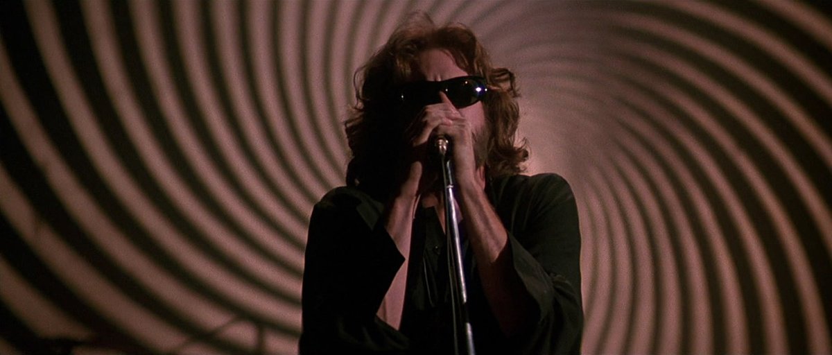 Revisiting Oliver Stone's The Doors (via The Final Cut) and whilst it's still a struggle being engaged by a stunning Val Kilmer's Jim Morrison's character who comes across as arrogant and difficult, the film is a triumph of 90s filmmaking with it's spectacular concert sequences.