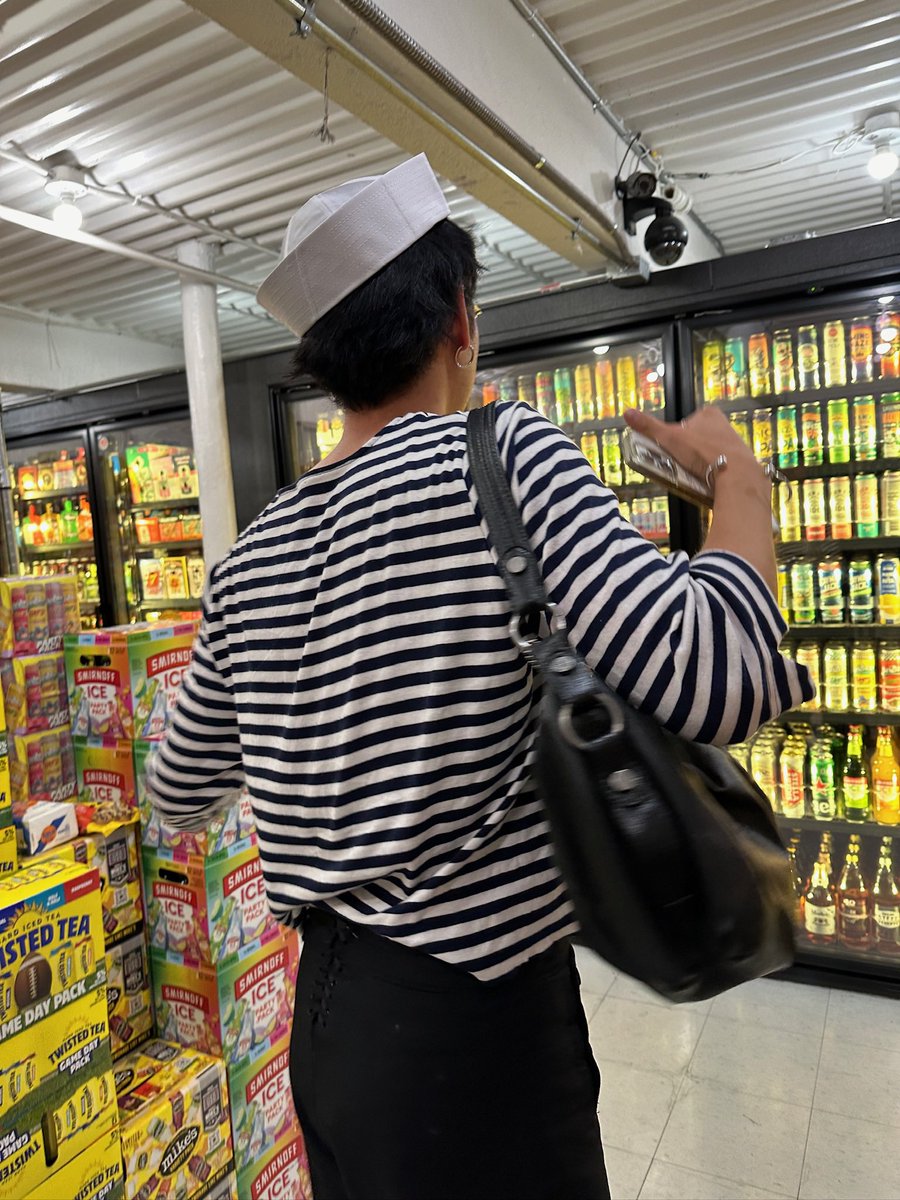 my lil jpg sailor costume last year