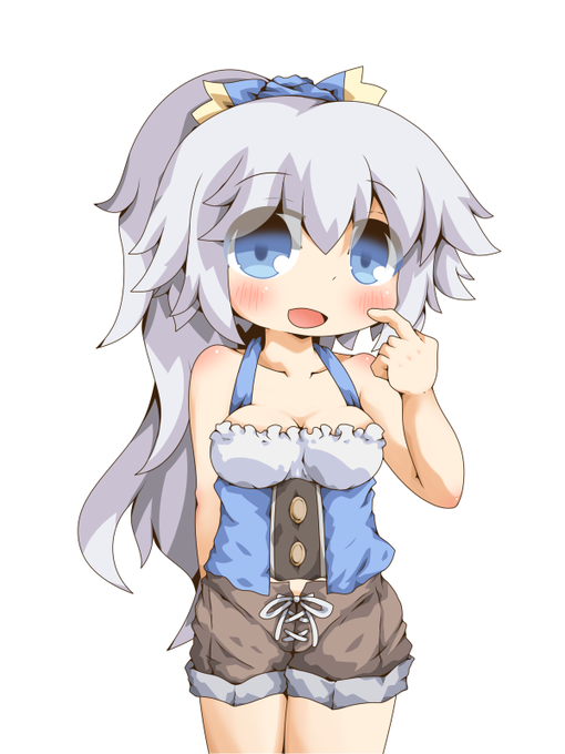 メニューの立ち絵がしっくり来てない感じがしてたので描き直してた 