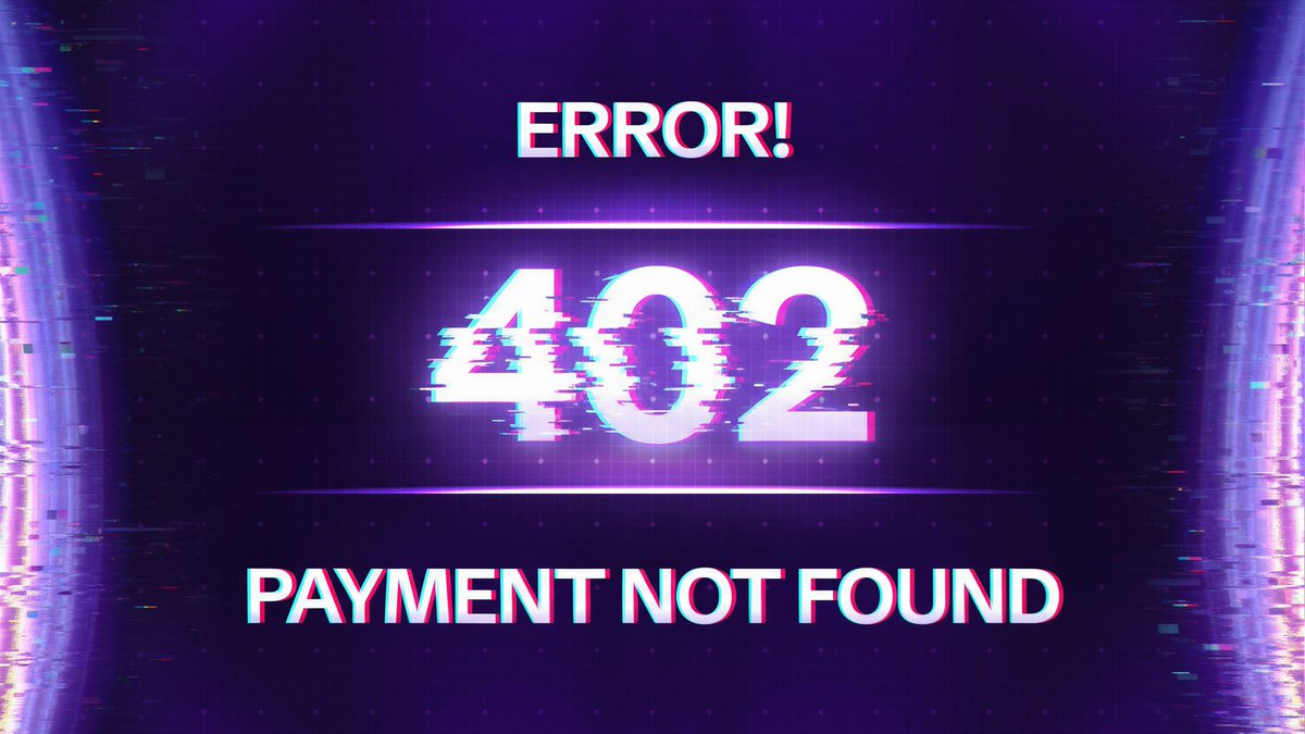 CreatorBid's tweet image. x402 is now enabled to all CreatorBid agents.

The error has been resolved.

Enjoy your Sunday.