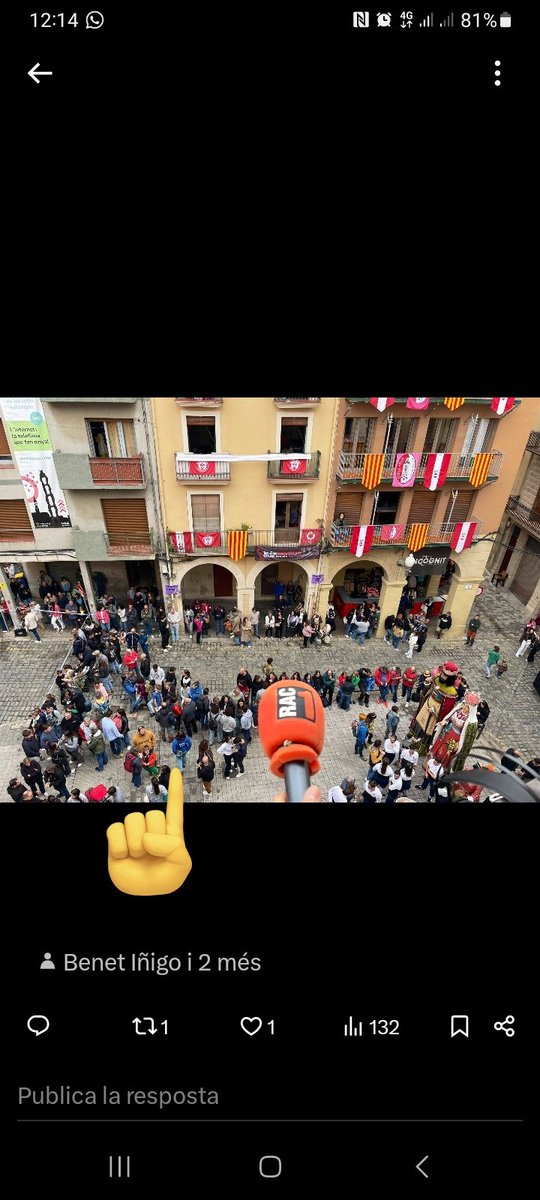 adia71728's tweet photo. @castellsrac1 @rac1 @ForndeNulles @VallsAjuntament @Museu_Casteller @Repsol @Benetinigo @amarin81 @estevegiralt I nosaltres! 😅😂 https://t.co/lGlwODLFrj