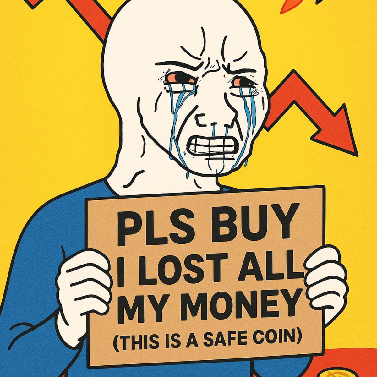 PLS BUY I LOST ALL MY MONEY (THIS IS A SAFE COIN) tweet media