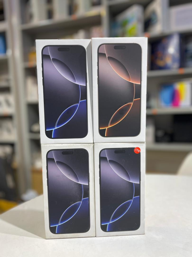 _BRAND NEW ACTIVE IPHONE 16PROMAX_
*Physical + esim*
1TB:
256GB:
