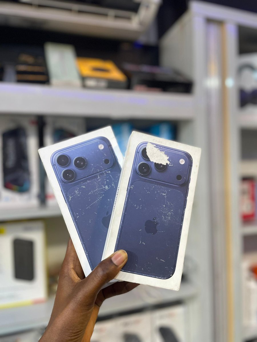 _BRAND NEW NON ACTIVE 17PROMAX 256GB_
*eSIM* 2,200,000

_BRAND NEW NON ACTIVE 17PRO 512GB_
*eSIM* 1,900,000