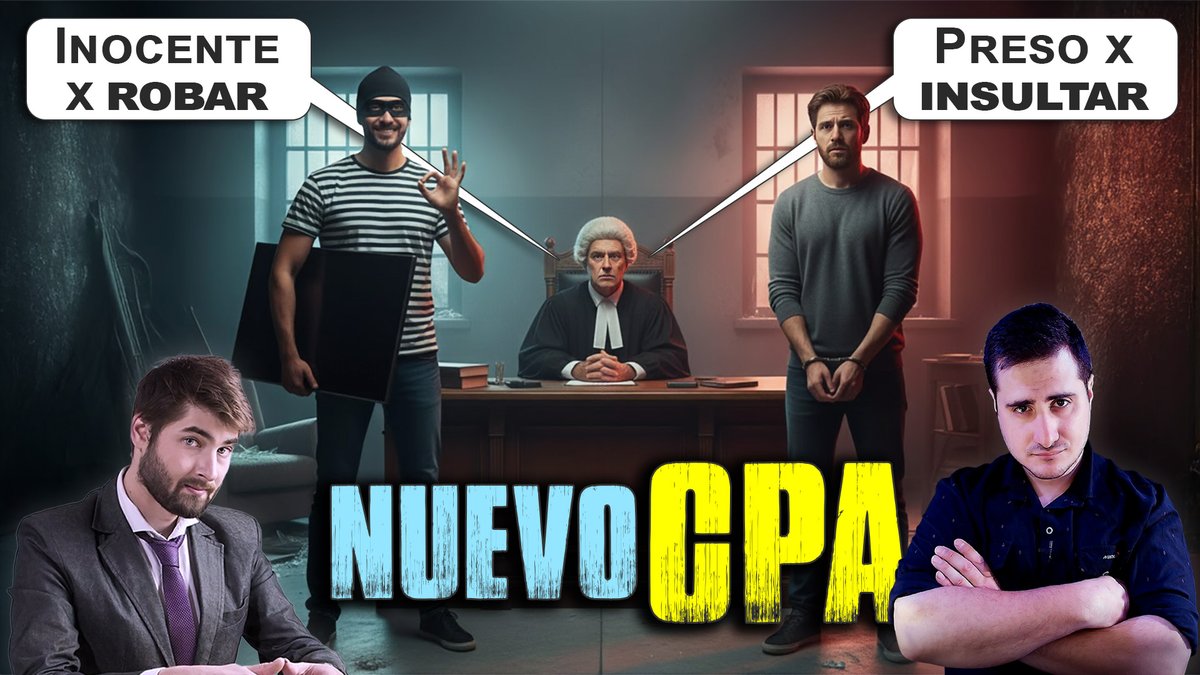 Se FILTRA nuevo Código Penal: CÁRCEL por INSULTAR, libre por ROBAR 👀

Mirá el video acá:
📺 youtu.be/KfpP4LfYdJA