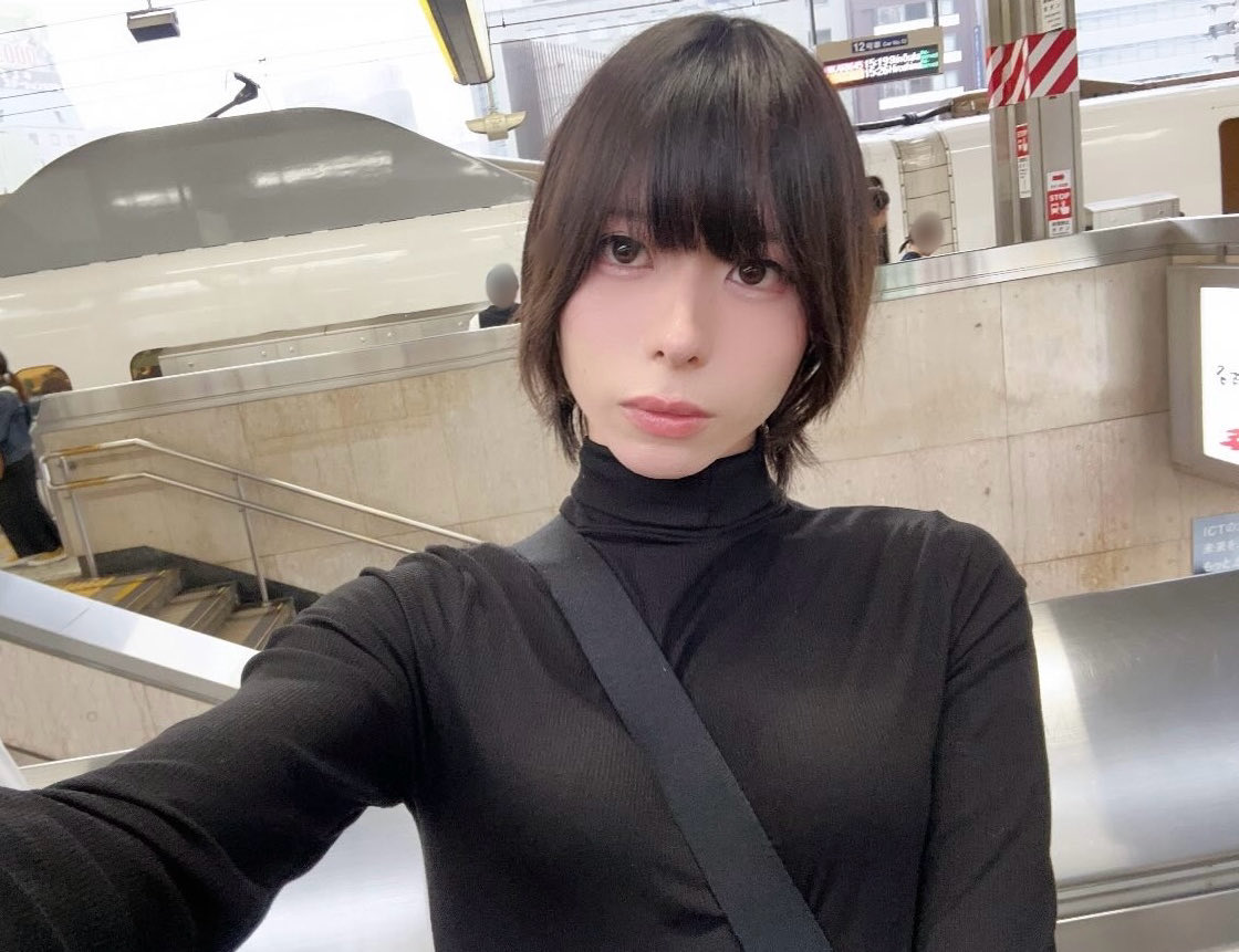 たのしい3日間だった❕
最後は地毛で女装してた〜