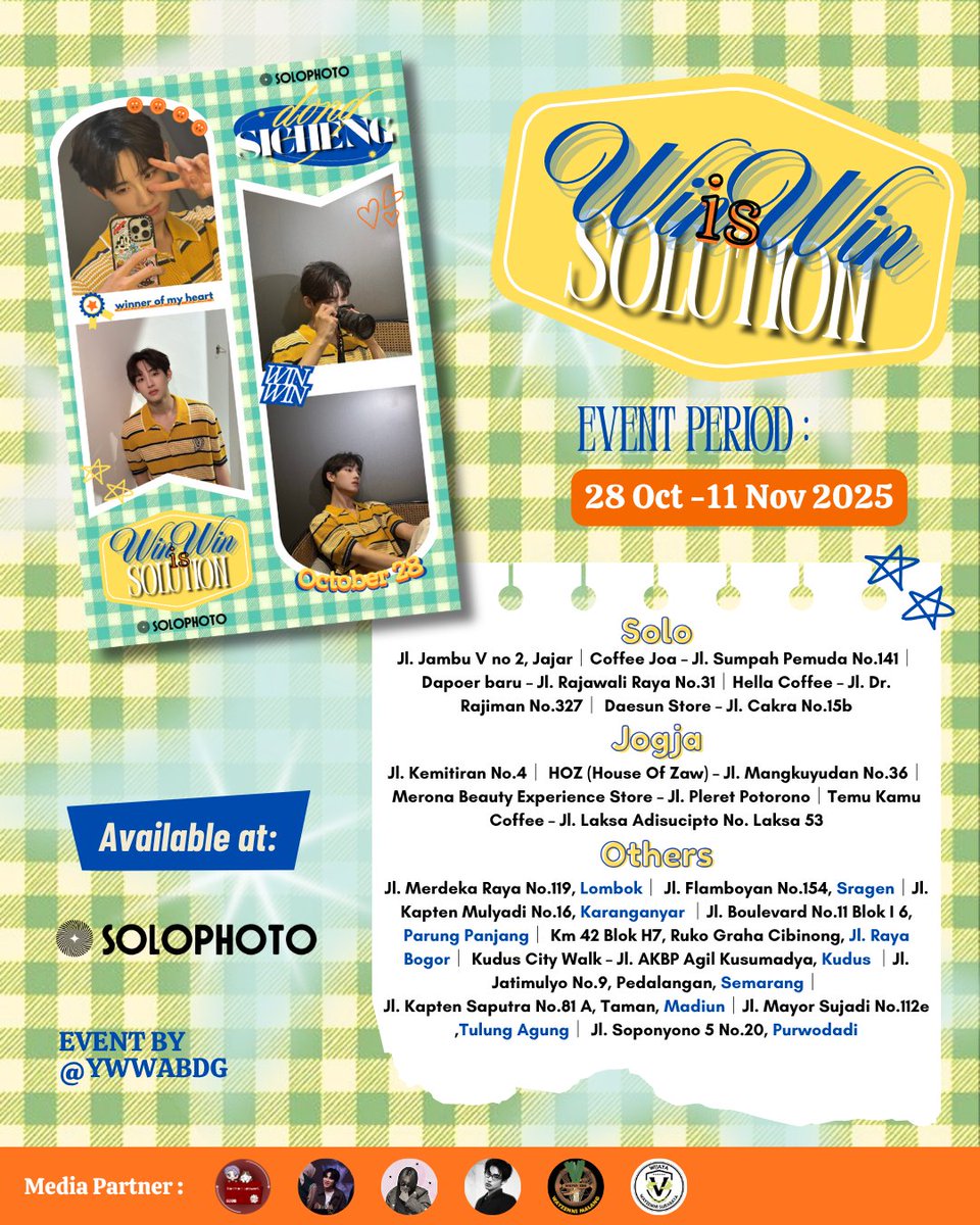 ✨ Happy Winwin Day! ✨
Celebrate our gentle star 💛

📸 Winwin Birthday Event Photobooth by <a href="/ywwabdg/">WAYZENNI BANDUNG</a>
🗓️ 28 Oct – 11 Nov 2025
📍Solophoto and Porta booth (more detail on poster)