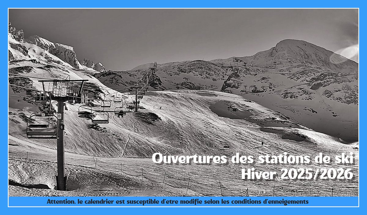 Ouvertures des stations de ski dans les Pyrénées
Hiver 2025/2026

les dates
vuesurlespyrenees.blogspot.com/2025/10/202520…

De l’Ariège à la Haute-Garonne, les Hautes-Pyrénées, les Pyrénées-Orientales, les Pyrénées-Atlantiques

#ski #pyrenees #montagne