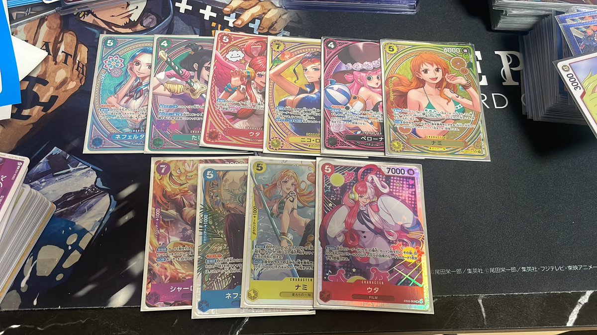 初のゴッドパックきました^_^
amazon産です^_^

#ワンピースカード