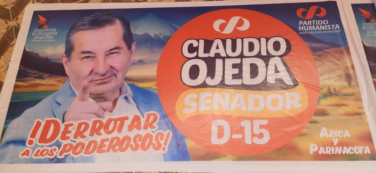 CLAUDIO OJEDA M.
SENADOR D-15