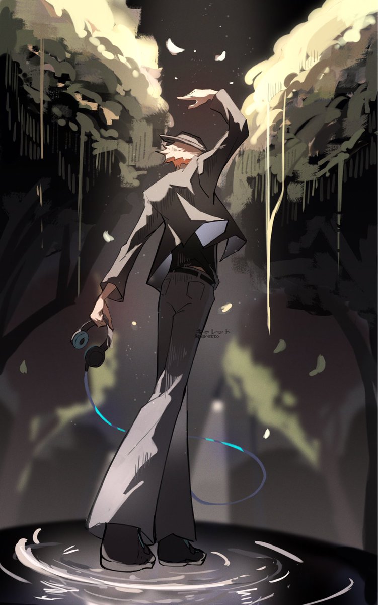 Kyaretto_'s tweet image. “Even if the music stops, I’ll continue to dance with silence”
.
.
.
.
.
#fnfcamellia #cametek