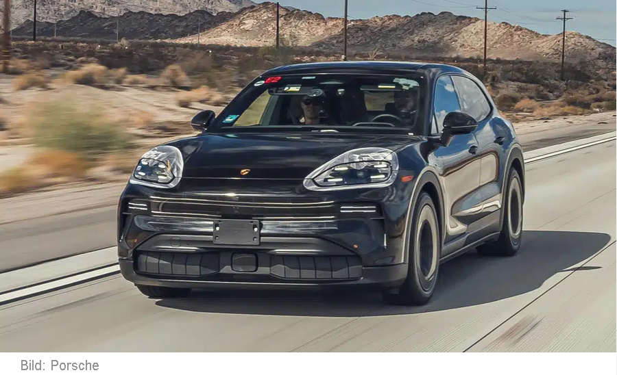 hj_han17148's tweet image. 🤔 „E-Autos taugen nix für die Langstrecke?“

Porsche so: Hold my Kabel. ⚡

Der neue Cayenne Electric fährt über 600 km, lädt in 16 Min. von 10–80 % und liefert echte #PorschePerformance.
113 kWh, 800 V, 400 kW – das ist Elektromobilität auf Sportwagenniveau. 🏁

Wer sagt, dass