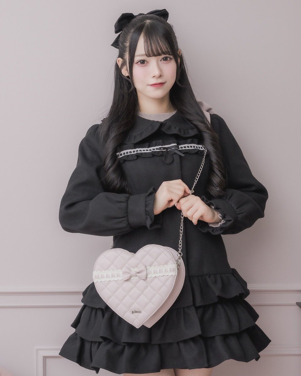 pium ぴうむ はしごレースティアードミニコート ピンク はしごレース