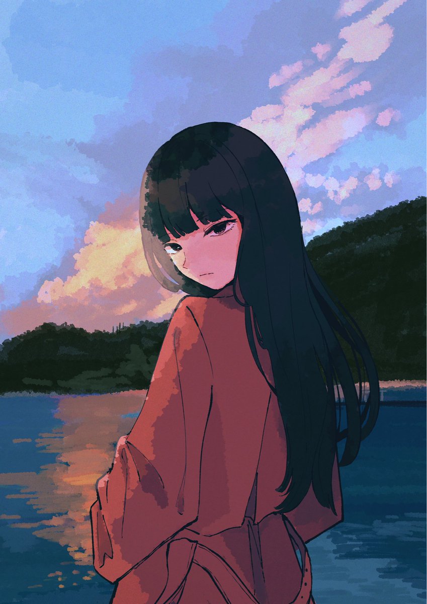 nomiya_suzu's tweet image. 絵を描きました(久々)