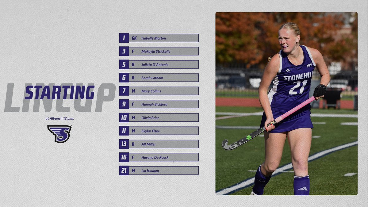 Our Final Non-Conference Contest of the Year

🆚: <a href="/ualbanyfh/">UAlbany Field Hockey</a> 
⏰: 12 p.m.
📍: Albany, N.Y.
🏟️: Alumni Turf
📺: tinyurl.com/mw5watyt
📈: tinyurl.com/5vzmb6sh

#GoHill | #NECFH
