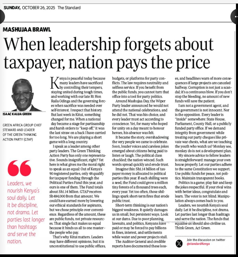 S_ddyda's tweet photo. When leadership forgets about taxpayers, nation pays the price.
#KenyansBirthday #TimeToCare #LongTermKenya #DCS2025 #Sunderland #KaluaGreen #ForgingOnwards #gokthisweek #RutoMustGo #Russia https://t.co/8er67jN3UT