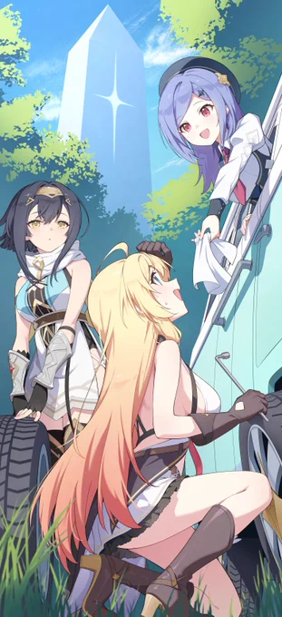 前に描いたステラソラ絵再掲～ #ステラソラ