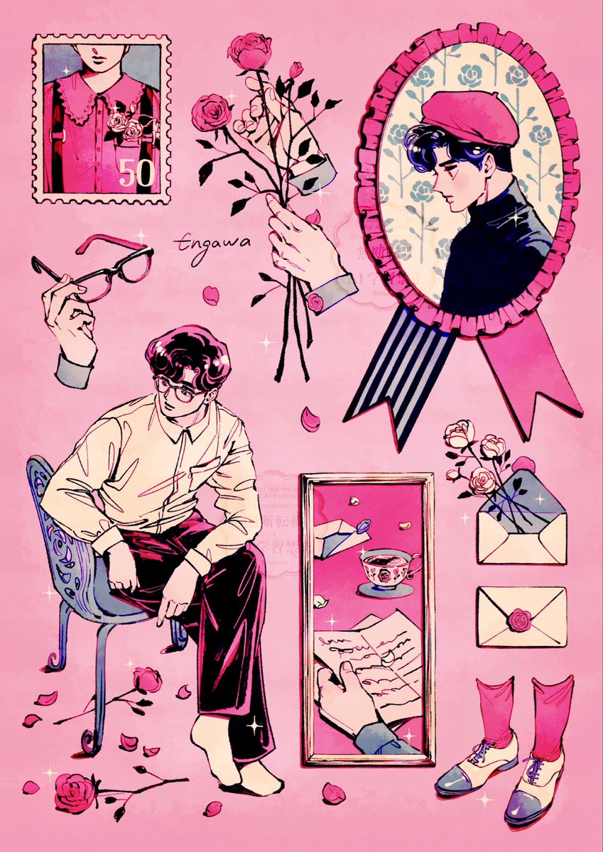 #自己紹介に無言で4作品どうぞ