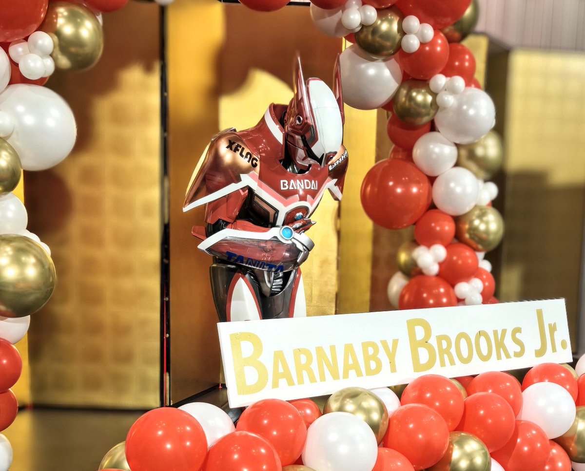 すてきなバースデーパーティーに招待いただきありがとうございました！
 バーナビーさんが幸せであることをずっと祈ってます
#HappyBBJday2025