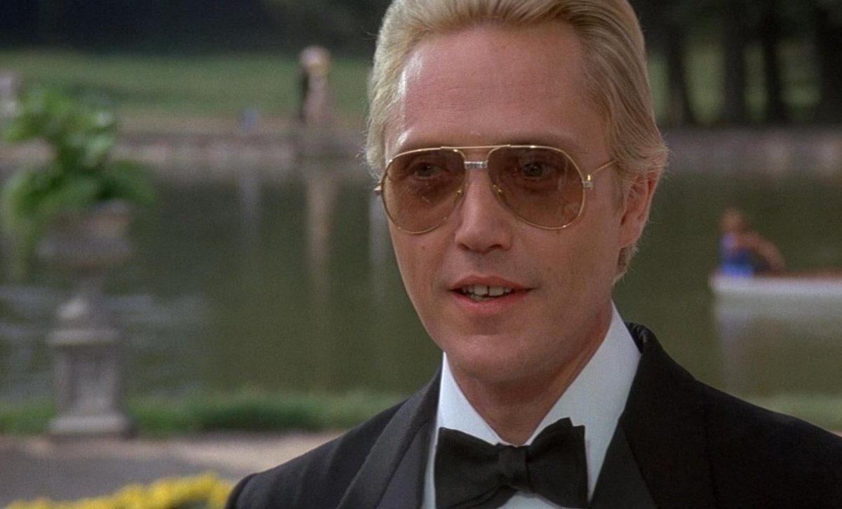 cinepastor's tweet photo. Película 373-2025: (**) "Panorama para matar" ("A Wiew to a Kill", #JohnGlen, 1985)
¡Lo que estoy disfrutando con @PrimeVideoES revisionando los títulos de #JamesBond!
La verdad es que los recodaba muy mal (acabas mezclándolo todo).
El miedo que da #ChristopherWalken riéndose. https://t.co/rggVOFQORt