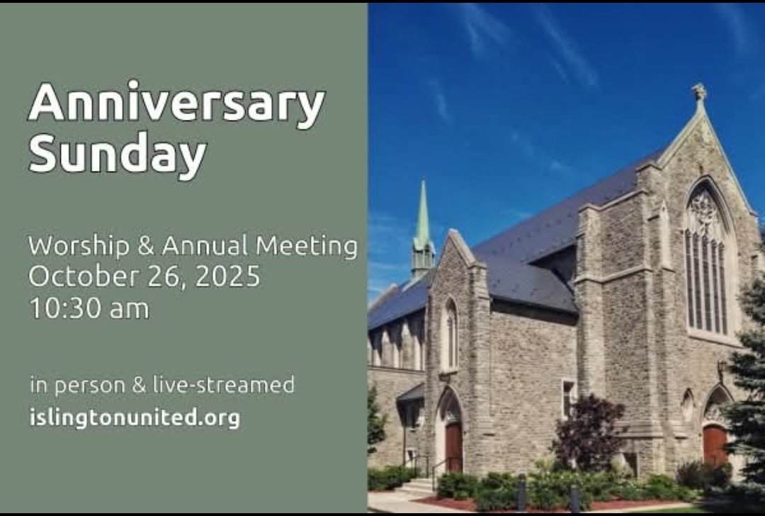 Join us for Anniversary Sunday in person &amp; live-streamed at 10:30am!
