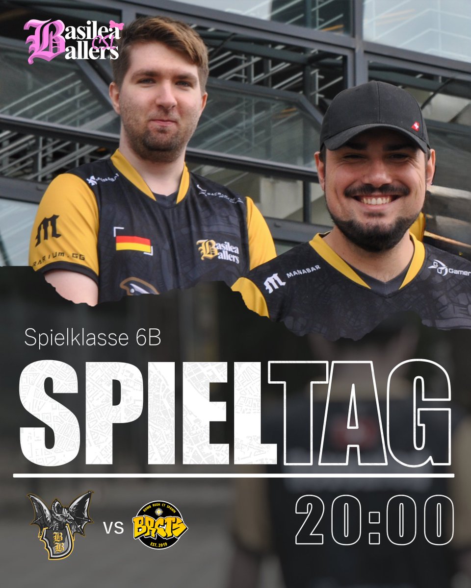 Wir. haben. Bock!

Unser CSL-Team spielt heute Abend gegen das Team #BRCTS. 💛 Einen Cast gibt es zwar nicht, aber das Resultat werden wir euch natürlich trotzdem teilen!

📷 @ZoraxDave &amp; Revealed