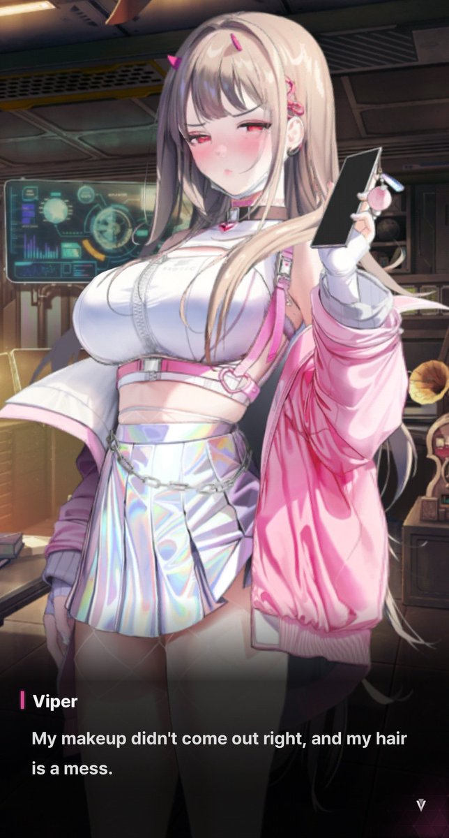 ViperSaveFile's tweet image. I FORGOTTTT HOWWW ADORABLE SHE IS AHHHHHHHHHHHHHHHH!!!💘