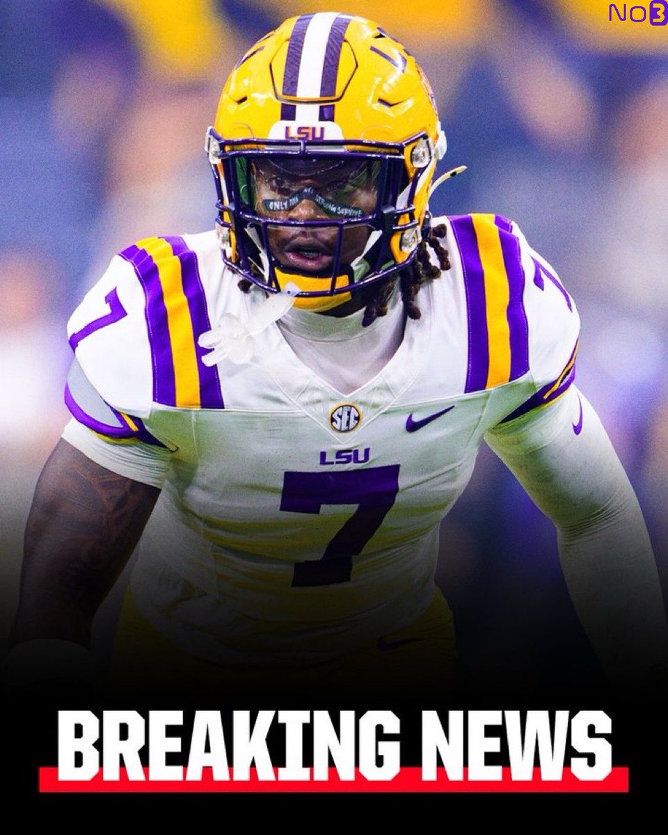 No3 Sports (@no3sports) on Twitter photo BREAKING: LSU linebacker Harold Perkins will sit out the remainder of the 2025 season following the Tigers’ 5-3 start, stating he needs to “figure it out.” Speculation suggests he may enter the transfer portal this week. 
(Via:<a href="/TheTomCasale/">Thomas Casale</a>) BREAKING: LSU linebacker Harold Perkins will sit out the remainder of the 2025 season following the Tigers’ 5-3 start, stating he needs to “figure it out.” Speculation suggests he may enter the transfer portal this week. 
(Via:<a href="/TheTomCasale/">Thomas Casale</a>)