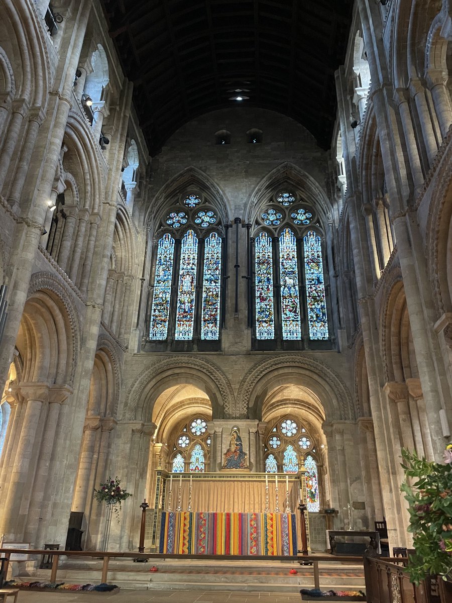 What a lovely trip to beautiful <a href="/romseyabbey/">Romsey Abbey</a> yesterday to hear the first performance of my ‘Bring us, O Lord God’, performed by <a href="/RodolfusChoir/">Rodolfus Choir</a>. Always a joy to see Cecilia McDowall as well!