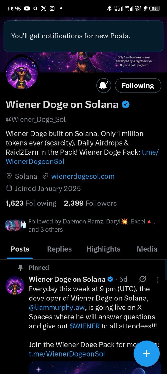 phil_davis07's tweet photo. @PrinceOP_1 @Wiener_Doge_Sol @liammurphylaw @princeralph07 
@D4rylf 
@Enzo_Sol04 

3QnminSqPUKJyiMWNGtjpUh7Fbrf4Ca4ZtYCtsQdvRXK https://t.co/jCLQchmUIg