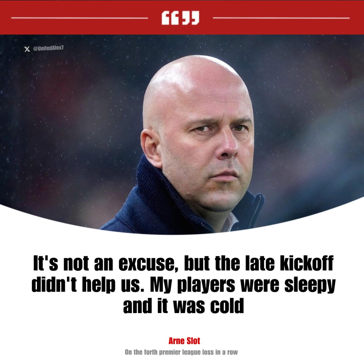 Arne Slot 😭😭😭