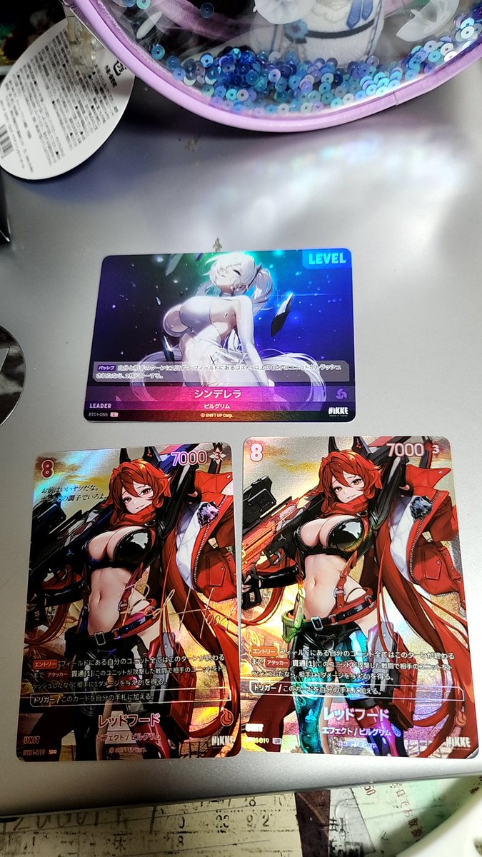 NIKKE ニケ　NIVEL ARENA 　 韓国版　レッドフード　サイン入り ニケ NIVEL ARENA 韓国版 レッドフード サイン入り F NIKKE GODDESS OF