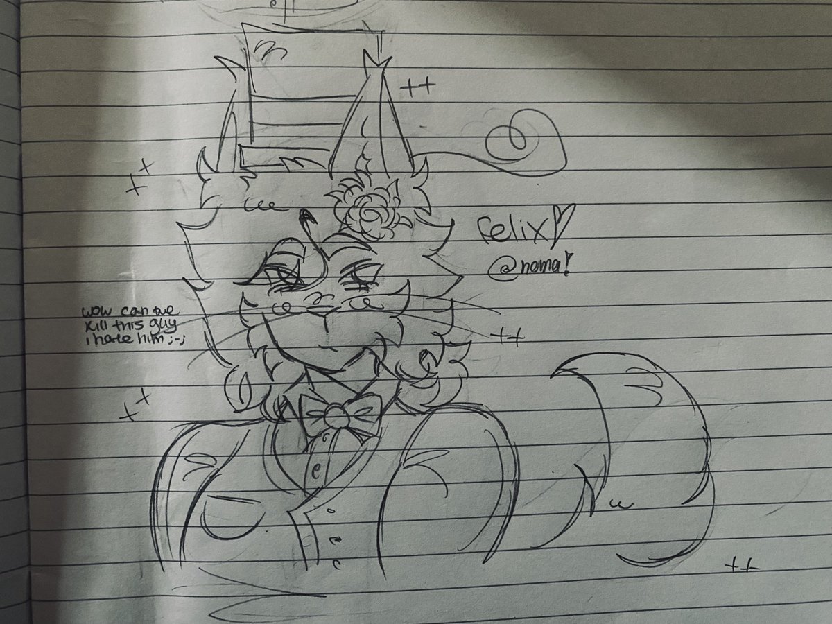 felixplushh's tweet image. i hate art block :c