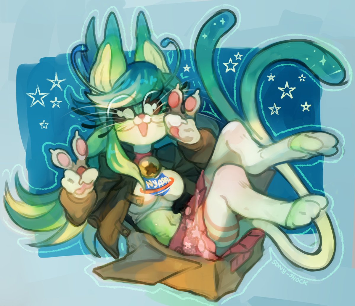 Sony_Shock's tweet photo. Rough sketch commission I did a bit ago!~🖍️ https://t.co/ipxWKhUhwL