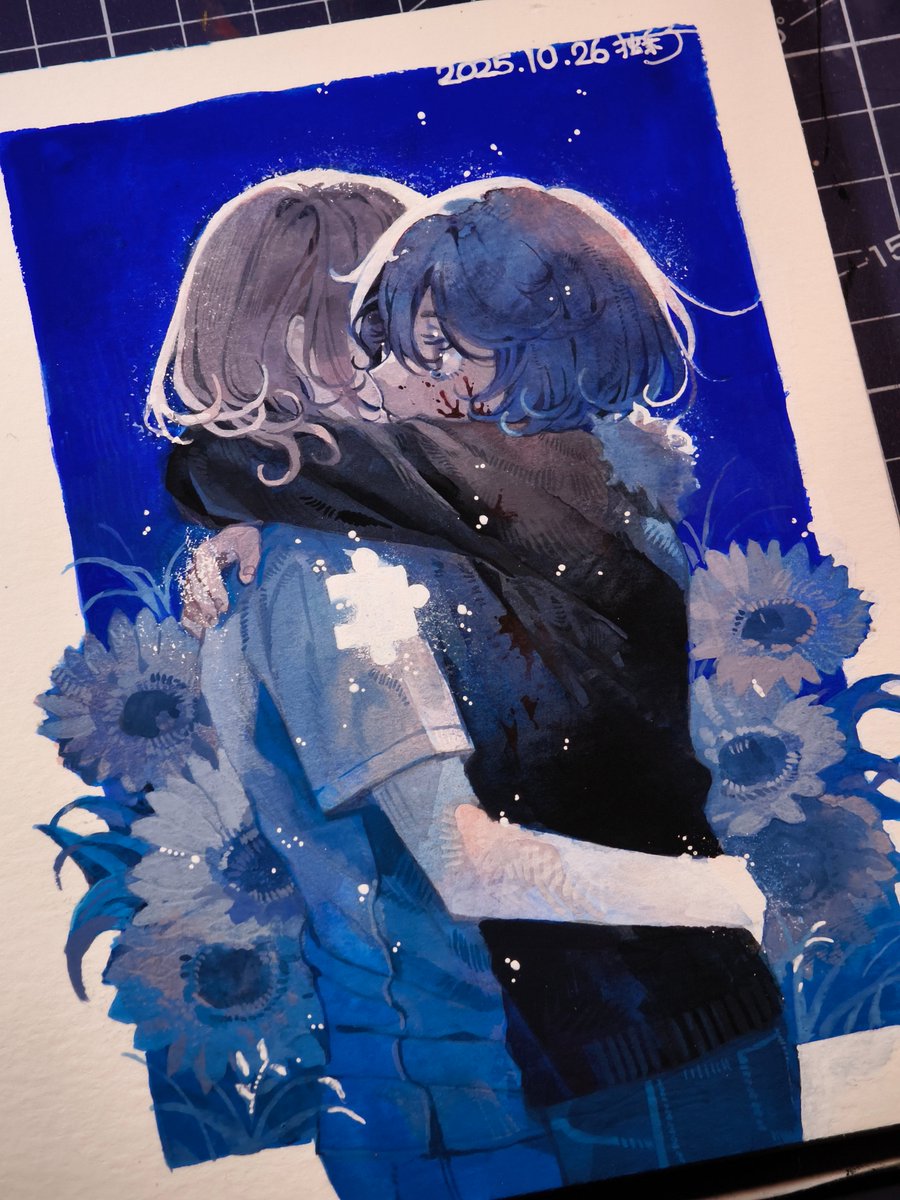 km7ko's tweet image. Puzzling
#inktober #inktober2025