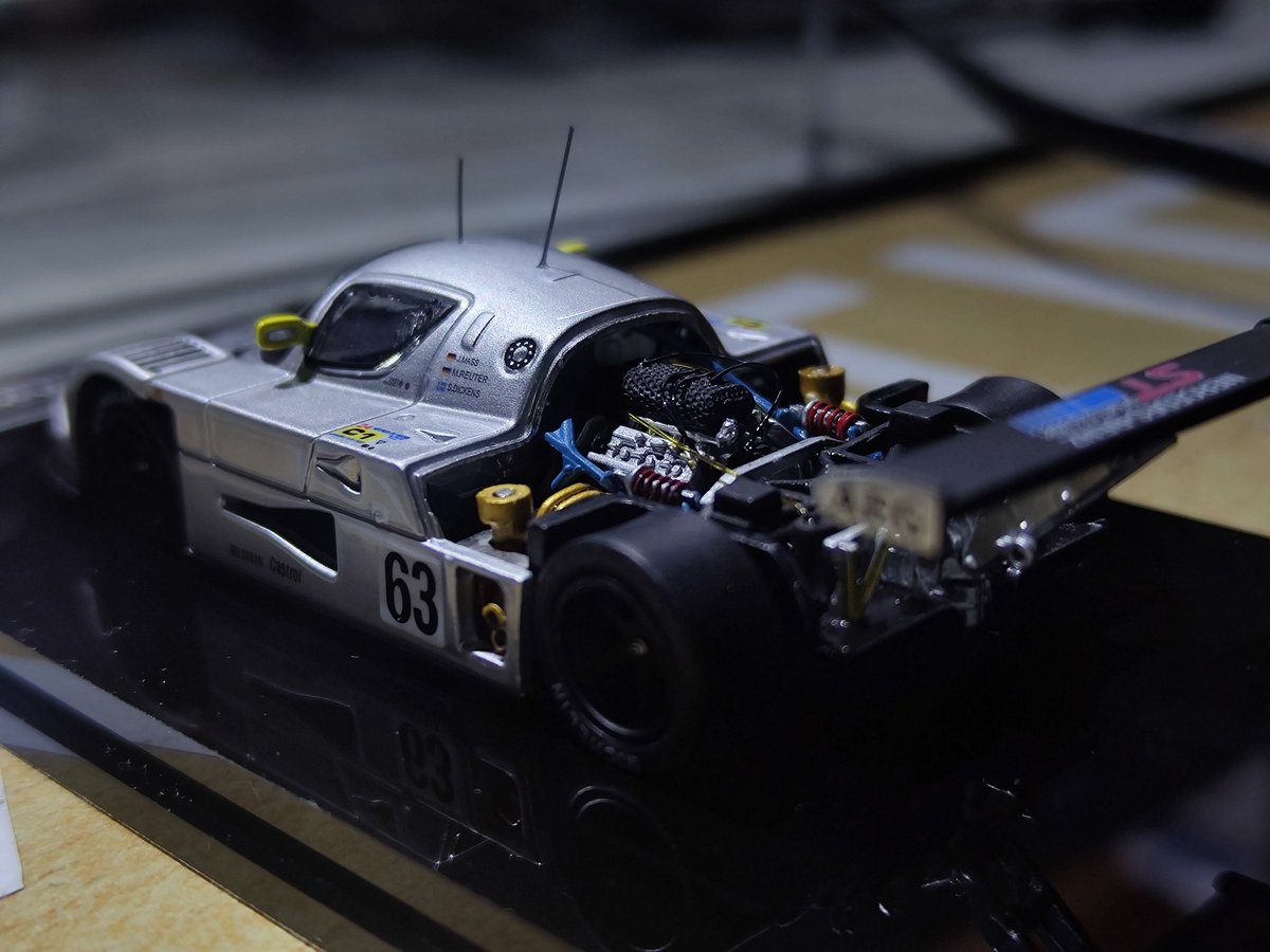 Suisei_fang2004's tweet image. Sauber C9
#64scale