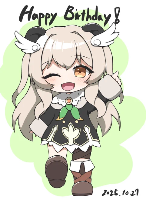#天絆ささはお誕生日 #ささはあーと ささはさん、お誕生日おめでとうございます