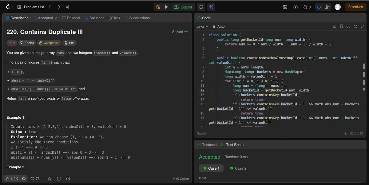 shimanshu_c's tweet image. One LeetCode question before bed — non-negotiable 💻✨
#DailyCoding #leetcodeproblems #leetcodeprogress