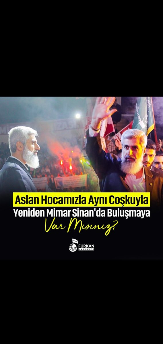 FurkanHareketinden Konferans 
#AdanadaBüyükBuluşma