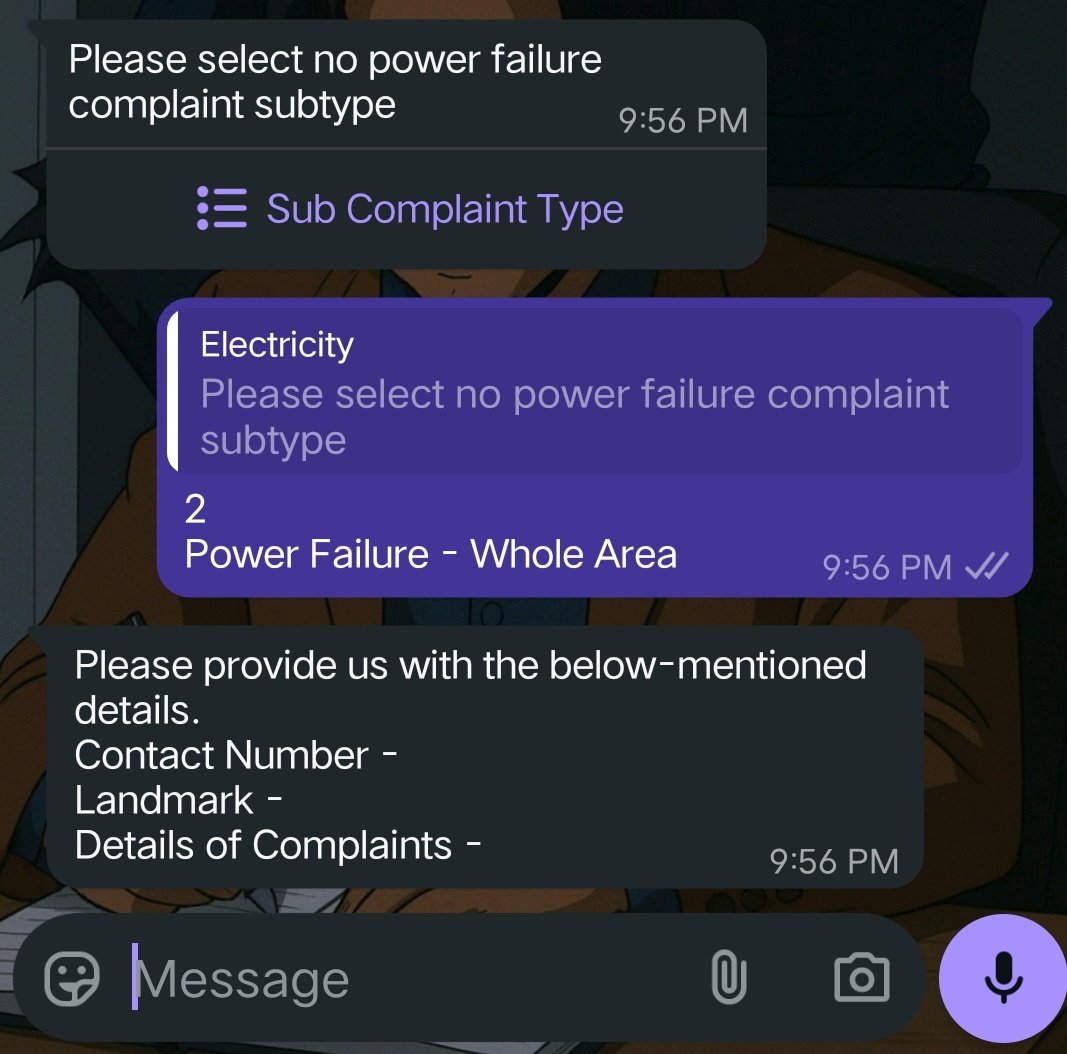 AlphaOp13's tweet photo. @TPWesternOdisha
Earlier your WhatsApp complaint system was quick and easy. Now it’s unnecessarily complicated . Multiple steps and too many menus just to report a simple power cut.

Bring back the simpler version , That actually worked better. https://t.co/p7h774yrw8